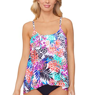 Island Escape Women's Capetown Underwire Tankini Top 6, Created for Macy's - Sun Burst Multi - Bellso